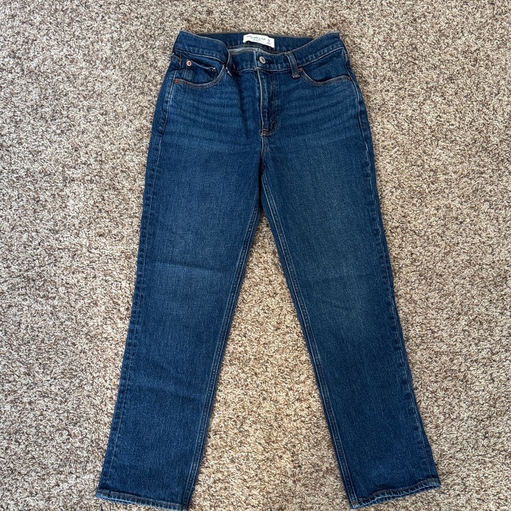 Abercrombie 90s straight mid rise Women's Jeans